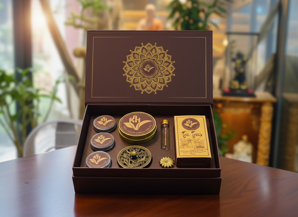 Hộp quà Trầm Hương