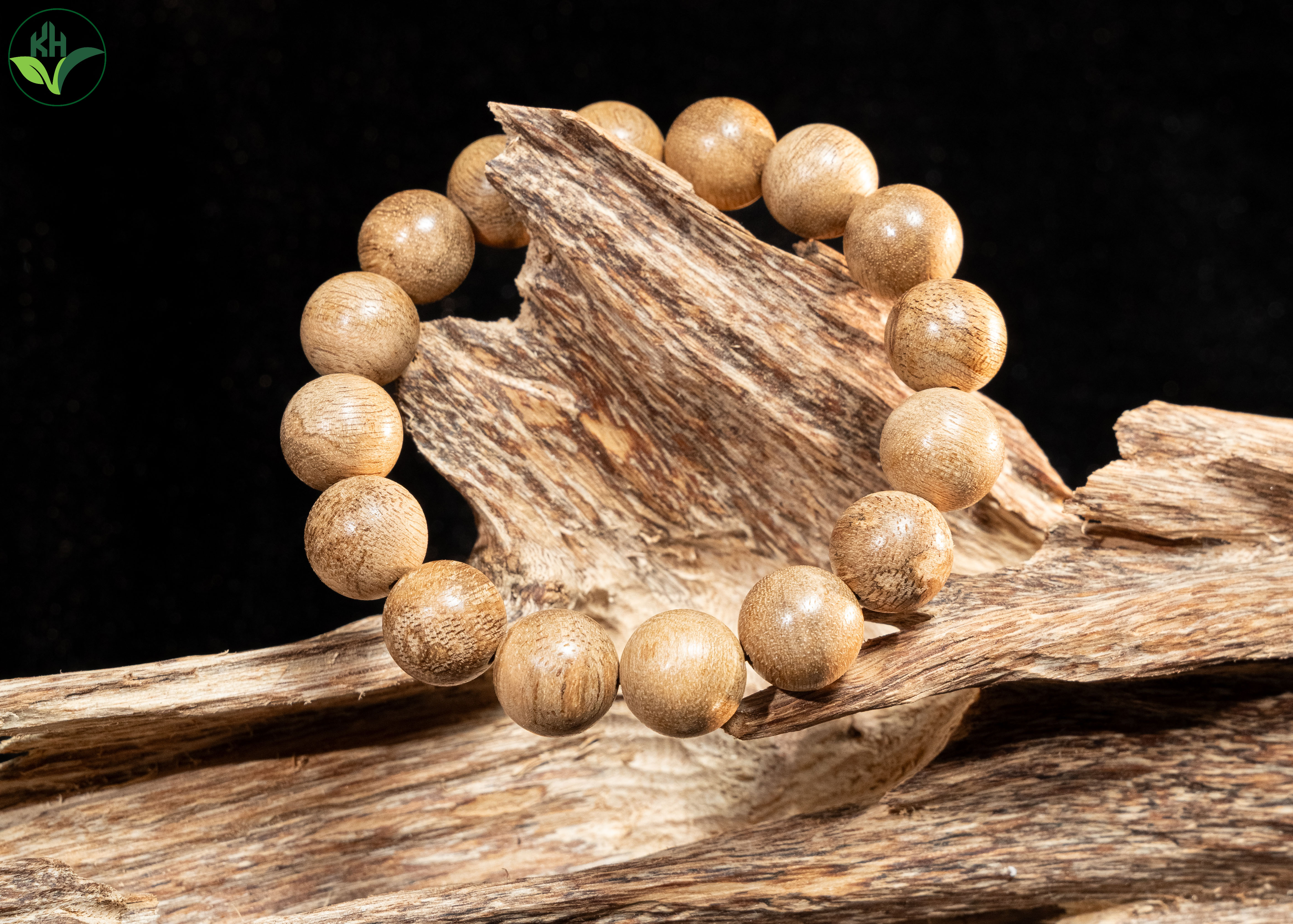 Vòng trầm tóc già nam (12li)