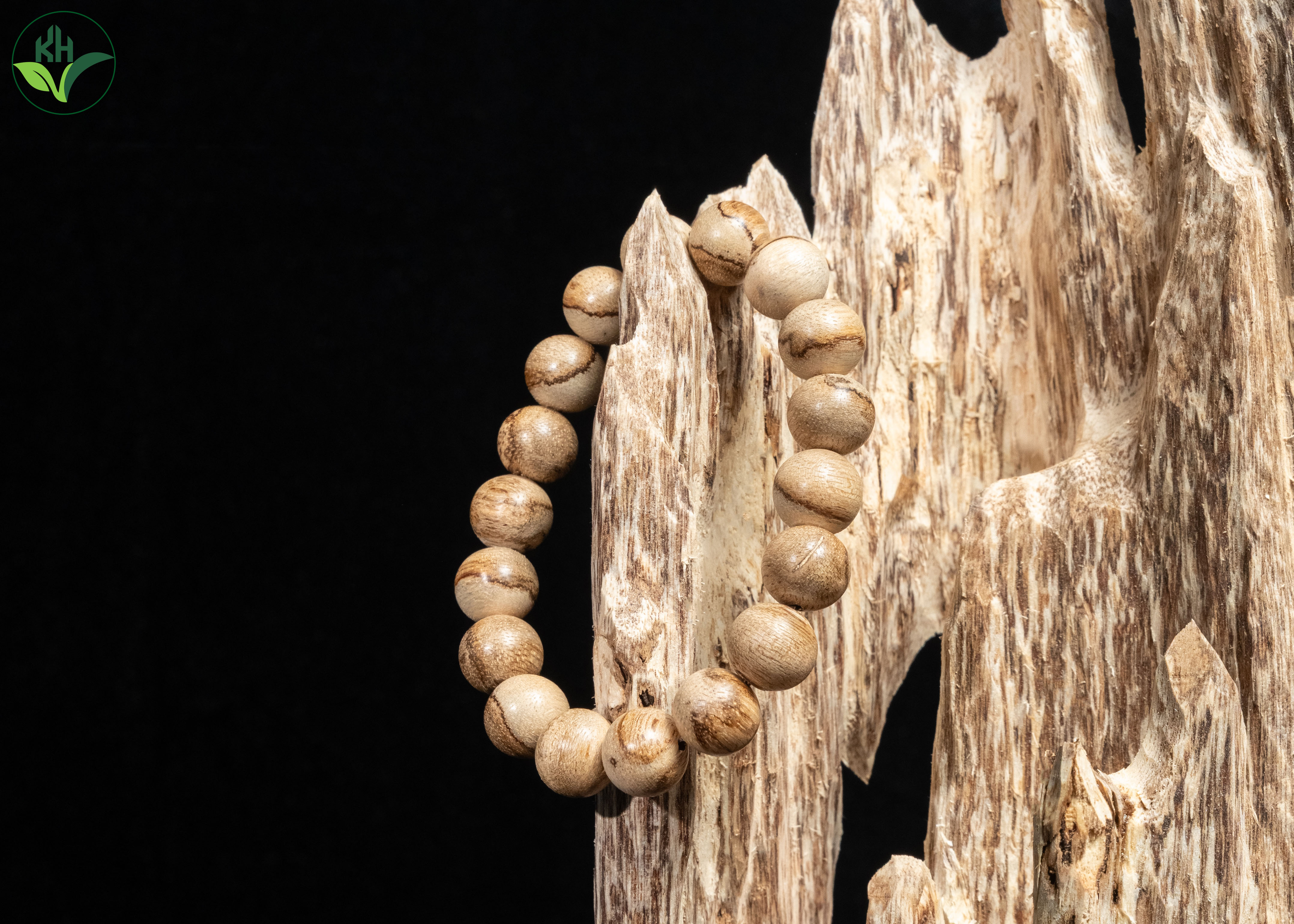 Vòng trầm tóc vân (12li)